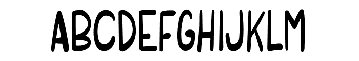 NN Mother Gnomes Font UPPERCASE