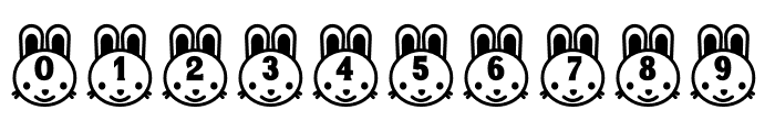 NN Rabbit3 Font OTHER CHARS
