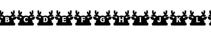 NN Reindeer Font UPPERCASE