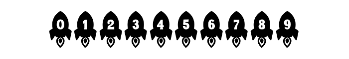 NN Rocket Font OTHER CHARS