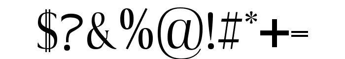 NN Sunflower Serif Font OTHER CHARS