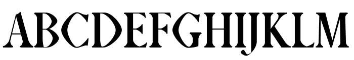NN Tropical Serif Font UPPERCASE