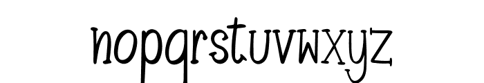 NN Unicorn Girls Font LOWERCASE