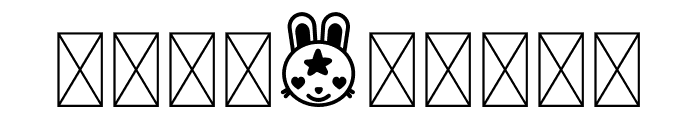 NN Valentine Rabbit Font OTHER CHARS