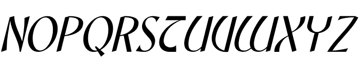 NOOXER Italic Font LOWERCASE