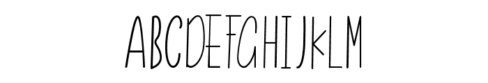 NORCH Font UPPERCASE