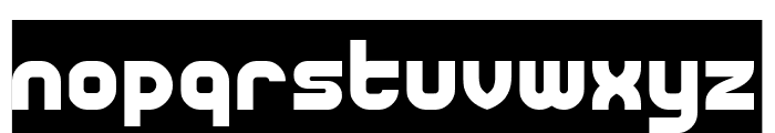 NORMAL LIFE-INVERSE Font LOWERCASE