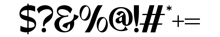 NOZEN-Regular Font OTHER CHARS
