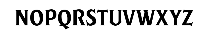 NS Lasttown Serif  Font LOWERCASE