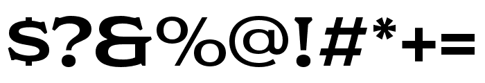 NS Philapost Serif Regular Font OTHER CHARS