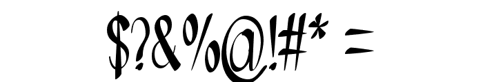 NYOEHOKA Font OTHER CHARS