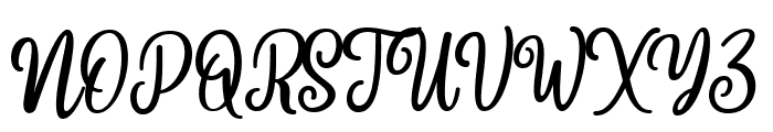 Nabila Delight Regular Font UPPERCASE