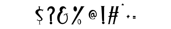 NabirHouse-Regular Font OTHER CHARS