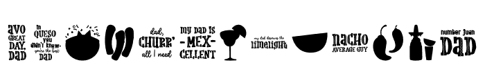 Nacho Man DB Font UPPERCASE