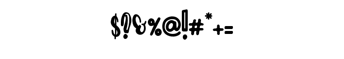 Nacho Type Regular Font OTHER CHARS