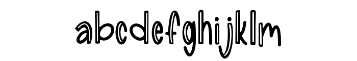 Nacho Type Regular Font LOWERCASE