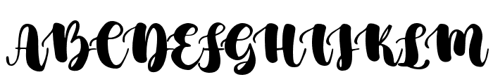 Nadela-Regular Font UPPERCASE