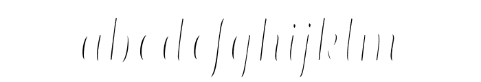 Nadella Inline_3 Font LOWERCASE