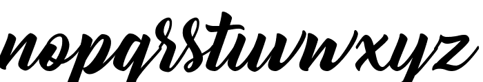Nadia Font LOWERCASE