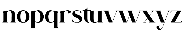 Nadien Font LOWERCASE