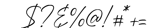 Nadine Signature Font OTHER CHARS
