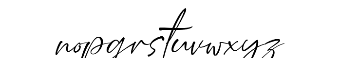 Nadine Signature Font LOWERCASE