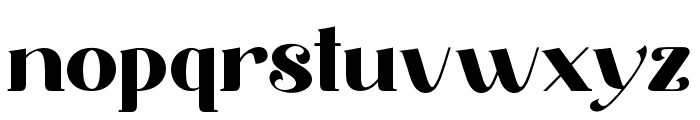 Nadirebold Font LOWERCASE