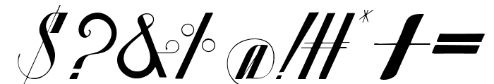Nadyya-Regular Font OTHER CHARS