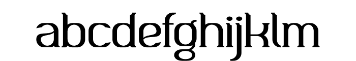 Nafegise Font LOWERCASE