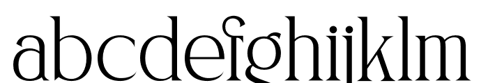 Naftegfo Font LOWERCASE