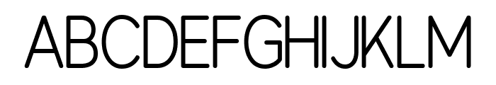 Nagatshu Medium Font LOWERCASE