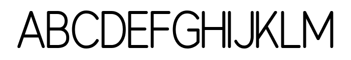 Nagatshu Semi-Bold Font LOWERCASE