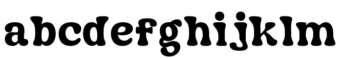 Nagbuloe-Bold Font LOWERCASE