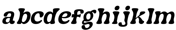 Nagbuloe-Italic Font LOWERCASE