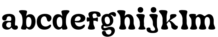 Nagbuloe-Regular Font LOWERCASE