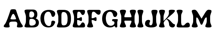 Nagbuloe-Thin Font UPPERCASE