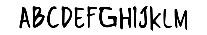 Nagissta Regular Font UPPERCASE