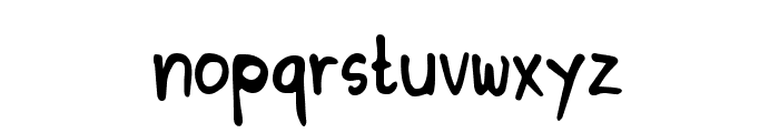 Nagissta Regular Font LOWERCASE