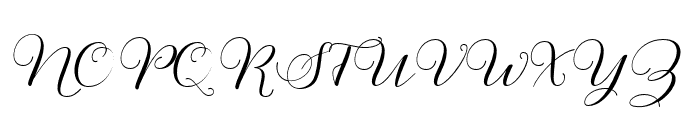 Nagitsya Font UPPERCASE