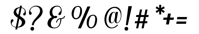 NahlaScript-Regular Font OTHER CHARS