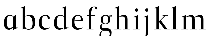 Naia regular Font LOWERCASE