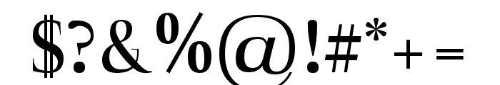 Naia semi-bold Font OTHER CHARS