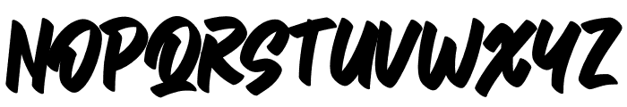 Nail Malo Font LOWERCASE