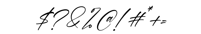Naillinda Italic Font OTHER CHARS