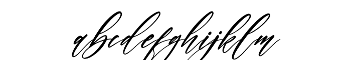 Naillinda Italic Font LOWERCASE