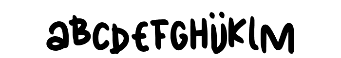 Naitru Regular Font LOWERCASE