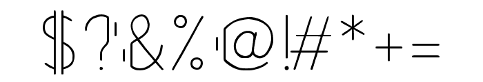 Naive Deco Sans Double Font OTHER CHARS
