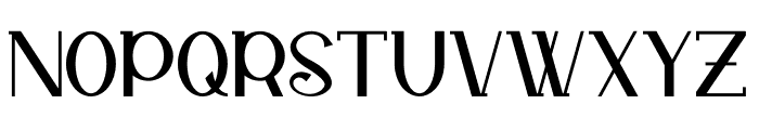 Nakata Font UPPERCASE