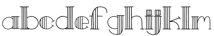 Naked Lunch Font LOWERCASE