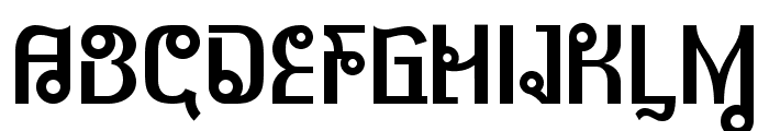 Nakhon Kanlaya Regular Font UPPERCASE